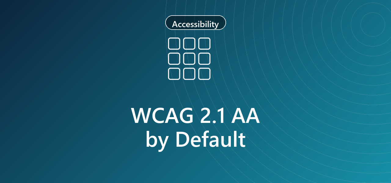 WCAG 2.1 AA ليس مجرد بند تدقيق، بل قرار في نظام التصميم